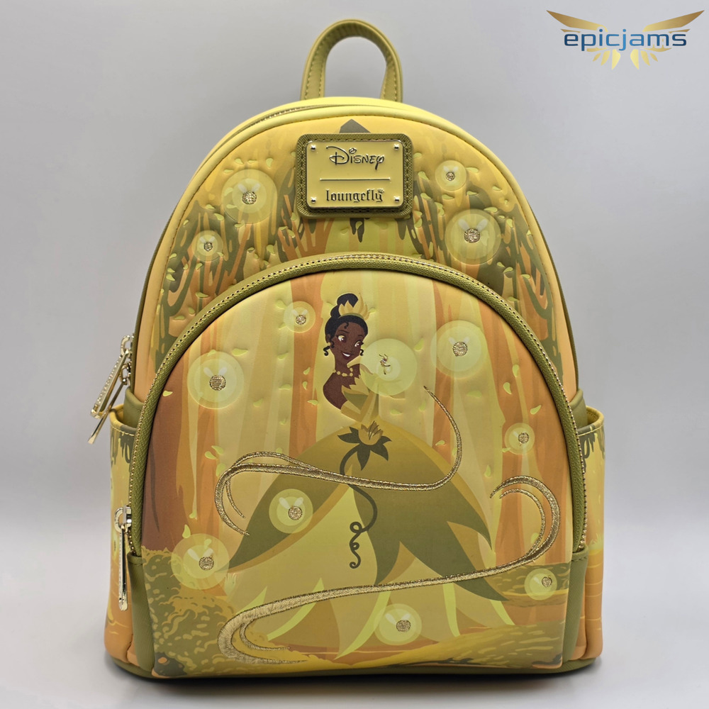 Loungefly Disney The Princess and The Frog Tiana Mini Backpack New